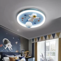 KIK KX3167 LED Stmívatelné dětské stropní svítidlo LED, 55W, astronaut
