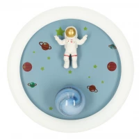 KIK KX3167 LED Stmívatelné dětské stropní svítidlo LED, 55W, astronaut