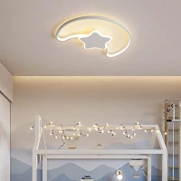 KIK KX3175 LED Stmívatelné dětské stropní svítidlo LED, 42W, 230V, měsíc