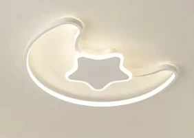 KIK KX3175 LED Stmívatelné dětské stropní svítidlo LED, 42W, 230V, měsíc