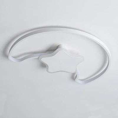 KIK KX3175 LED Stmívatelné dětské stropní svítidlo LED, 42W, 230V, měsíc