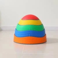 KIK KX3173 Balanční duhové kameny sada 5 ks