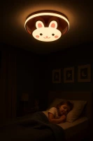 KIK KX3169 LED Stmívatelné dětské stropní svítidlo LED, 42W, 230V, králíček 