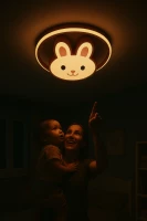 KIK KX3169 LED Stmívatelné dětské stropní svítidlo LED, 42W, 230V, králíček 