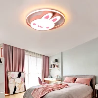 KIK KX3169 LED Stmívatelné dětské stropní svítidlo LED, 42W, 230V, králíček 