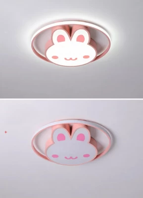 KIK KX3169 LED Stmívatelné dětské stropní svítidlo LED, 42W, 230V, králíček 