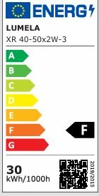 KIK KX3166 LED Stmívatelné dětské stropní svítidlo LED, 30W, modrý mráček