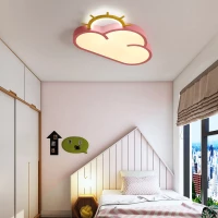 KIK KX3165 LED Stmívatelné dětské stropní svítidlo LED, 30W, růžový mráček