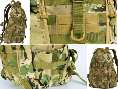 Verk 14606 Vojenský batoh 30 L, hnedá kamufláž