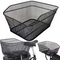 Verk 14573 Koš na zadní nosič kola 33x29x19cm, černý