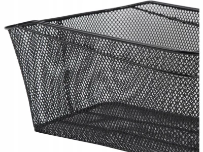 Verk 14573 Koš na zadní nosič kola 33x29x19cm, černý