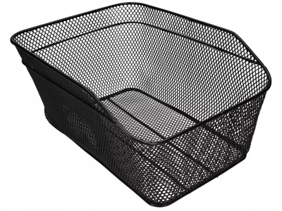 Verk 14573 Koš na zadní nosič kola 33x29x19cm, černý