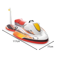 INTEX 57520 Nafukovací vodný skúter 117x77 cm, oranžový