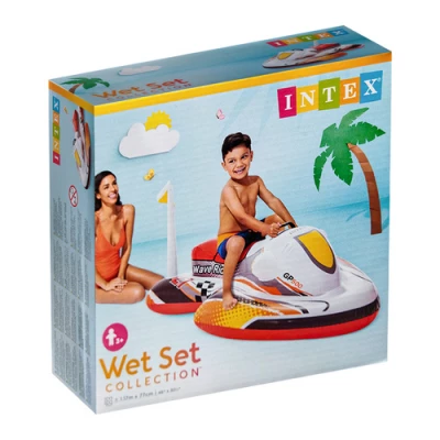 INTEX 57520 Nafukovací vodný skúter 117x77 cm, oranžový