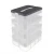 Kruzzel 25758 Úložný box na stavebnici, 29 l, 4 patra