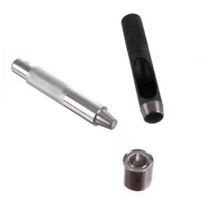 Gardlov 25811 Sada očiek s nitovačom a dierovačom, 100 ks 12/20 mm