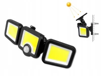 Pronett XJ5662 Solární osvětlení 165 LED s PIR čidlem pohybu