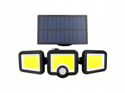 Pronett XJ5662 Solární osvětlení 165 LED s PIR čidlem pohybu