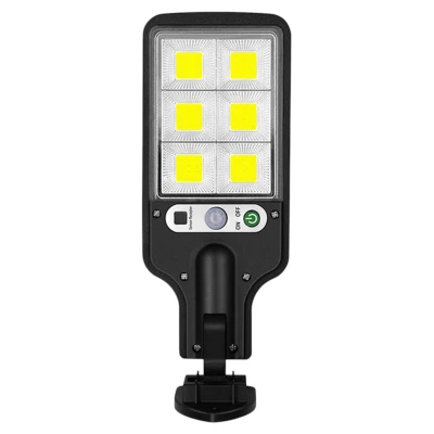 Pronett XJ5640 Pouliční osvětlení solární 72 LED COB, IP65, 2,5 W, černé