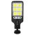 Pronett XJ5640 Solárne pouličné osvetlenie 72 LED COB, IP65, 2,5 W, čierna