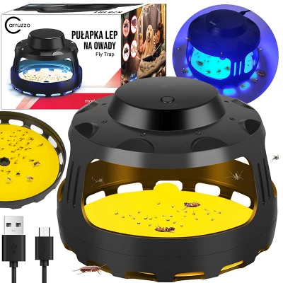 GT K751H1 Elektrická past na hmyz a mouchy LED UVA 365nm