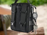 Verk 14600 Přívěsek na klíče s navíjecí šňůrkou, béžová