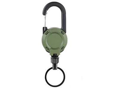 Verk 14600 Přívěsek na klíče s navíjecí šňůrkou, béžová