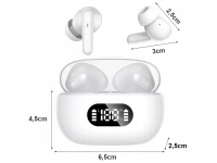 Verk 06355 Bezdrôtové slúchadlá F05 Bluetooth - Powerbank 400 mAh