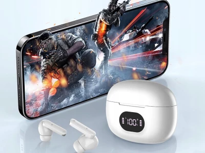 Verk 06355 Bezdrôtové slúchadlá F05 Bluetooth - Powerbank 400 mAh