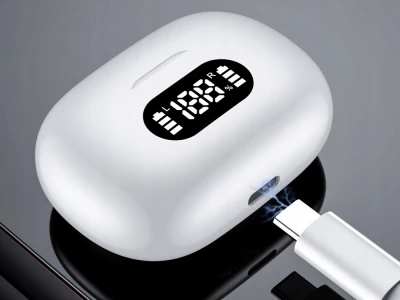 Verk 06355 Bezdrôtové slúchadlá F05 Bluetooth - Powerbank 400 mAh