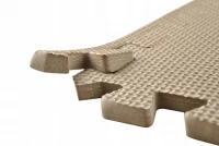 EVA Pěnový koberec 58 x 58cm - 4 ks hnědá