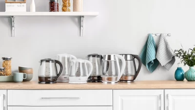 Teesa TSA1512W Rychlovarná konvice skleněná 1,7L, 2200W, bílá