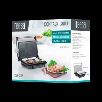Teesa TSA3232 Kontaktní gril Panini 1500W, nerez