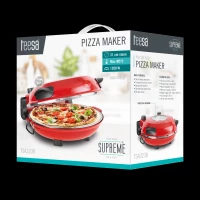 Teesa TSA3238 Pec na pizzu Supreme 1200 W, 32 cm, červená