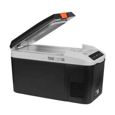Teesa TSA5008 Turistická chladnička s kompresorem DC12/24V AC 230V, 13 L černá