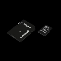Goodram MicroSDXC karta, 128GB M1AA, UHS-I Class 10, U1 + adaptér