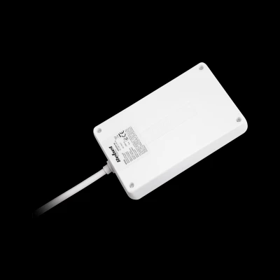 Rebel Prodlužovací kabel s vypínačem 7 zásuvek, 3m, bílý (3x1,5mm)