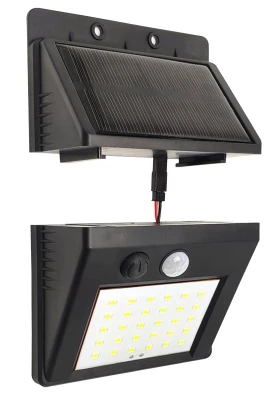 APT ZD53B Solární venkovní 30 LED SMD osvětlení s pohybovým senzorem