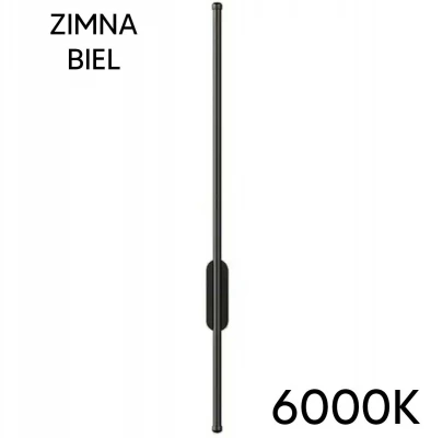 Nástenné svietidlo APT ZD134A LED 6000K, 60 cm čierne