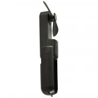 KIK KX3075 Ventilátor skládací, USB, 1200 mAh, USB-C, černá