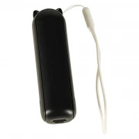 KIK KX3075 Ventilátor skládací, USB, 1200 mAh, USB-C, černá