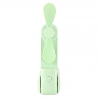 KIK KX3075 Ventilátor skládací, USB, 1200 mAh, USB-C, zelená