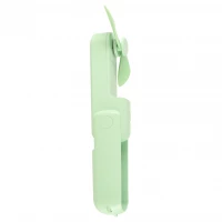 KIK KX3075 Ventilátor skládací, USB, 1200 mAh, USB-C, zelená