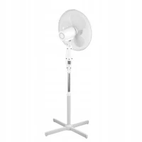 Teesa TSA8021 Stojanový ventilátor s časovačem, 45W, bílý