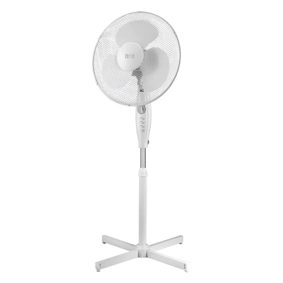 Teesa TSA8021 Stojanový ventilátor s časovačem, 45W, bílý