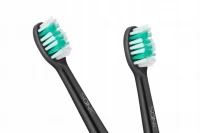 Teesa TSA8017 Náhradné zubné kefky Sonic Black, stredné, 2 ks