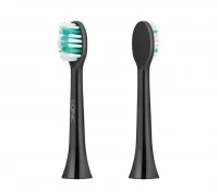 Teesa TSA8017 Náhradné zubné kefky Sonic Black, stredné, 2 ks