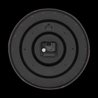 Teesa TSA0048DB Nástěnné hodiny 30cm, imitace tmavé dřevo 