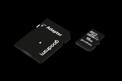 Goodram MicroSD 16 GB Class 10 UHS-I SD + adaptér