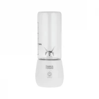 Teesa TSA3543 Prenosný mixér na smoothie 450 ml, 100 W, biely